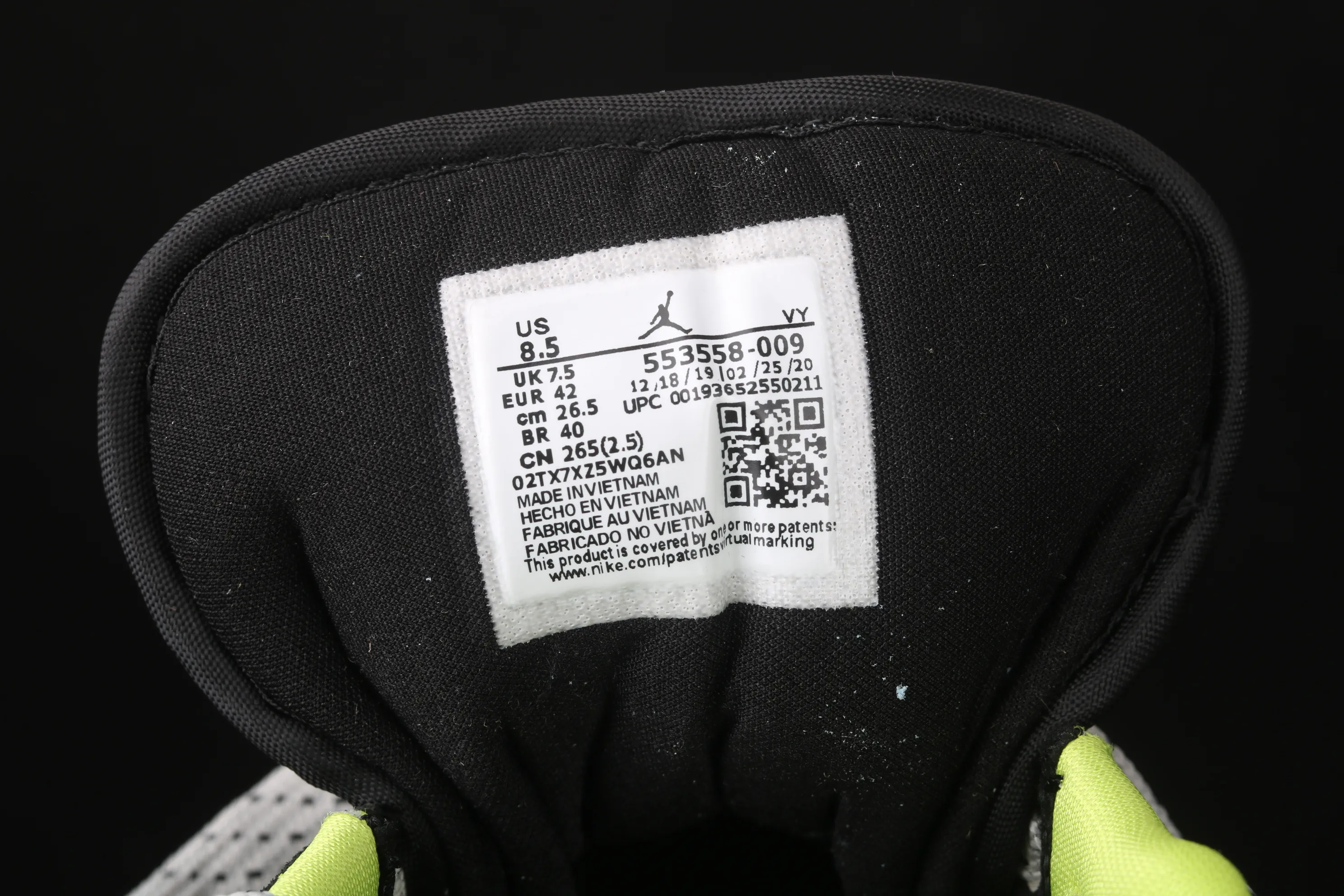 All categories Air Jordan Jordan series basketball shoes Air Jordan 1 Low Air Jordan 1 Low AJ1 Joe 1 low-top cultural and leisure sports sneakers 553558-009